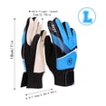 thumbnail image 5 of blocloalo Sports Safety Goalkeeper Gloves For Kids Boys Children Football Gloves Protection Super Grips Palms Gloves, 5 of 8