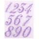 thumbnail image 1 of Sidaley Herramientas de decoración de pasteles, sello para pastel de Fondant del alfabeto, molde de silicona con letras, molde para galletas, Suministros de escritura y corrección, 1 of 6