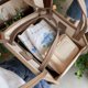 thumbnail image 3 of Bolso de maternidad lindo para mujer, bolso de hombro sencillo de lona, ​​bolso diario con conjunto de monedero, 3 of 9