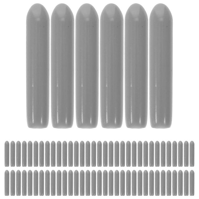Shelf Organizer Tip Caps Round End Caps Prevent Scratches Kitchen Organization 150Pcs