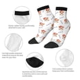 thumbnail image 5 of Naloa Corgi With Santa Claus Hat Ankle Socks for Women Non Slip Socks No Show Socks Classic Low Cut Casual Socks Casual Socks, 5 of 7