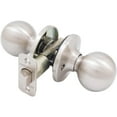 thumbnail image 4 of Ball Door Knob, Passage (Hall/Closet) Latch, Satin Nickel by Stone Harbor Hardware, 4 of 4