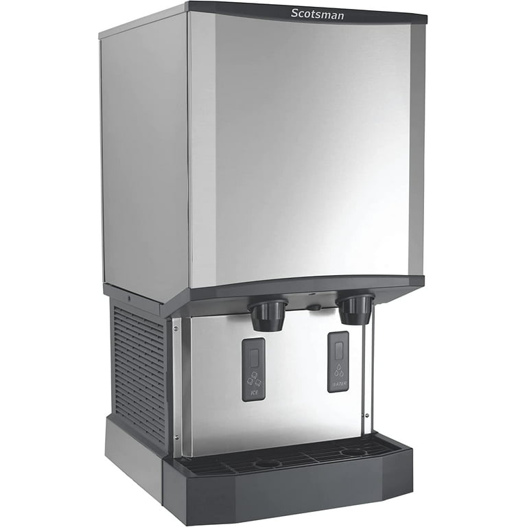 COWSAR 33lbs Countertop Nugget Ice Maker, Potable with Scoop, Soft