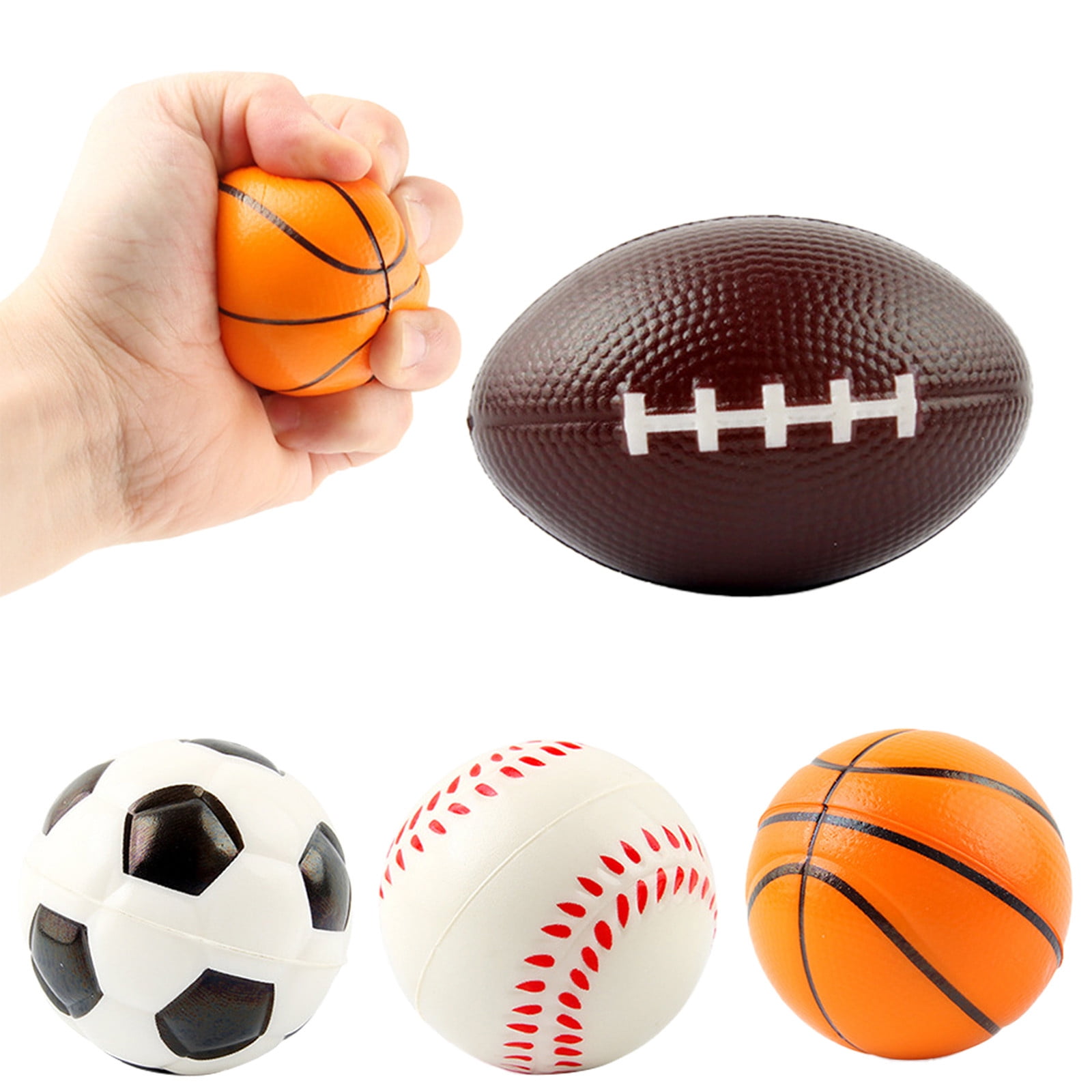 LPSSTORE Mini Sports Balls for Kids Party Favorite Toy Soccer Ball ...