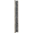 thumbnail image 2 of Ekena Millwork 3"W x 3"D x 48"H Universal Inside Corner for StoneWall Faux Stone Siding Panels, Linen Graphite, 2 of 5