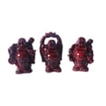 thumbnail image 4 of Brass Statu Soutien-Gorge 2.5 Pieds' Résine Rouge Bouddha Rieur Figurines Bon Cadeau et Collection Ensemble de 6 (Grand Rouge), 4 of 10