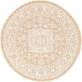 thumbnail image 2 of Rugs.com Outdoor Aztec Collection Rug – 3 Ft Round Natural Flatweave Rug Perfect For Kitchens, Dining Rooms, 2 of 6