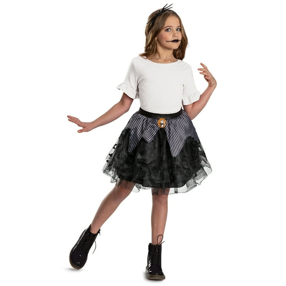 The Nightmare Before Christmas Jack Tutu Accessory for Tweens, Girls One Size