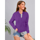 thumbnail image 4 of Sudadera Mujer Capucha Y Cierre Con Interior Térmico Abrigo, 4 of 5