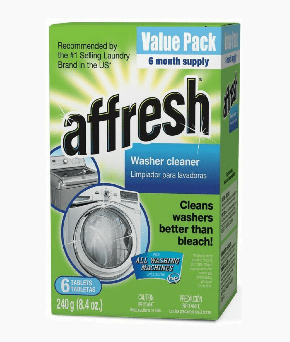 Affresh Washer Cleaner Tablet for Residue or Odor or Mildew 6 Pack