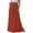 Brick Red, variant on PRETTYGARDEN Women's Summer Wide Leg Palazzo Pants High Waisted Flowy Pockets Trendy Casual Lounge Boho Beach Trousers