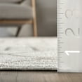 thumbnail image 3 of nuLOOM Mya Geometric Trellis Machine Washable Area Rug, 5' x 8', Gray, 3 of 9