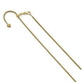 thumbnail image 1 of 14K Yellow Gold chain Spiga (Wheat) 30 in 1.5 mm Adjustable Wheat, 1 of 2