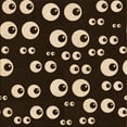 thumbnail image 1 of Ahgly Company Indoor Square Patterned Black Bean Brown Area Rugs, 8' Square, 1 of 1