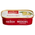 (4 pack) King Oscar Skinless & Boneless Mackerel Fillets in Olive Oil, 4.05 oz Can