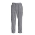thumbnail image 4 of Womens Stretch Pants Straight Legs Elastic Waist Casual Trousers with Pockets, 4 of 4