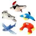 thumbnail image 1 of Juguetes para gatos interactivos simulados chirring bird gato juguete touch juguete de peluche activado (g), 1 of 7