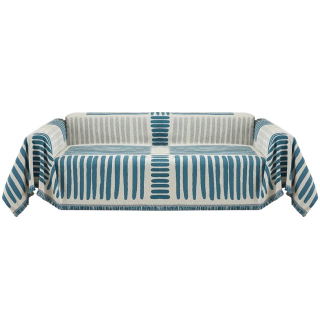 ¡Ofertas de liquidación! Mantel de manta multifuncional, toalla de pelo de arena, toalla geométrica, moderna, gruesa, de doble cara, utilizable, decoración del hogar, patrón práctico para el hogar,