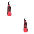 thumbnail image 2 of Riwesomey Bolsa de almacenamiento colgante lateral de tela Oxford para bolsillo de coche, organizador colgante adhesivo multibolsillo automático, negro rojo 2piezas Riwesomey CBP170922, 2 of 6
