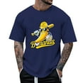 thumbnail image 2 of Bananas Baseball Graphic Tees for Men 2026 Summer Casual Short Sleeve Crewneck Funny Baseball Player T Shirts, 2 of 5