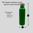 thumbnail image 5 of The Regis Stainless Steel Sports Water Bottles 25oz LIME, 5 of 7