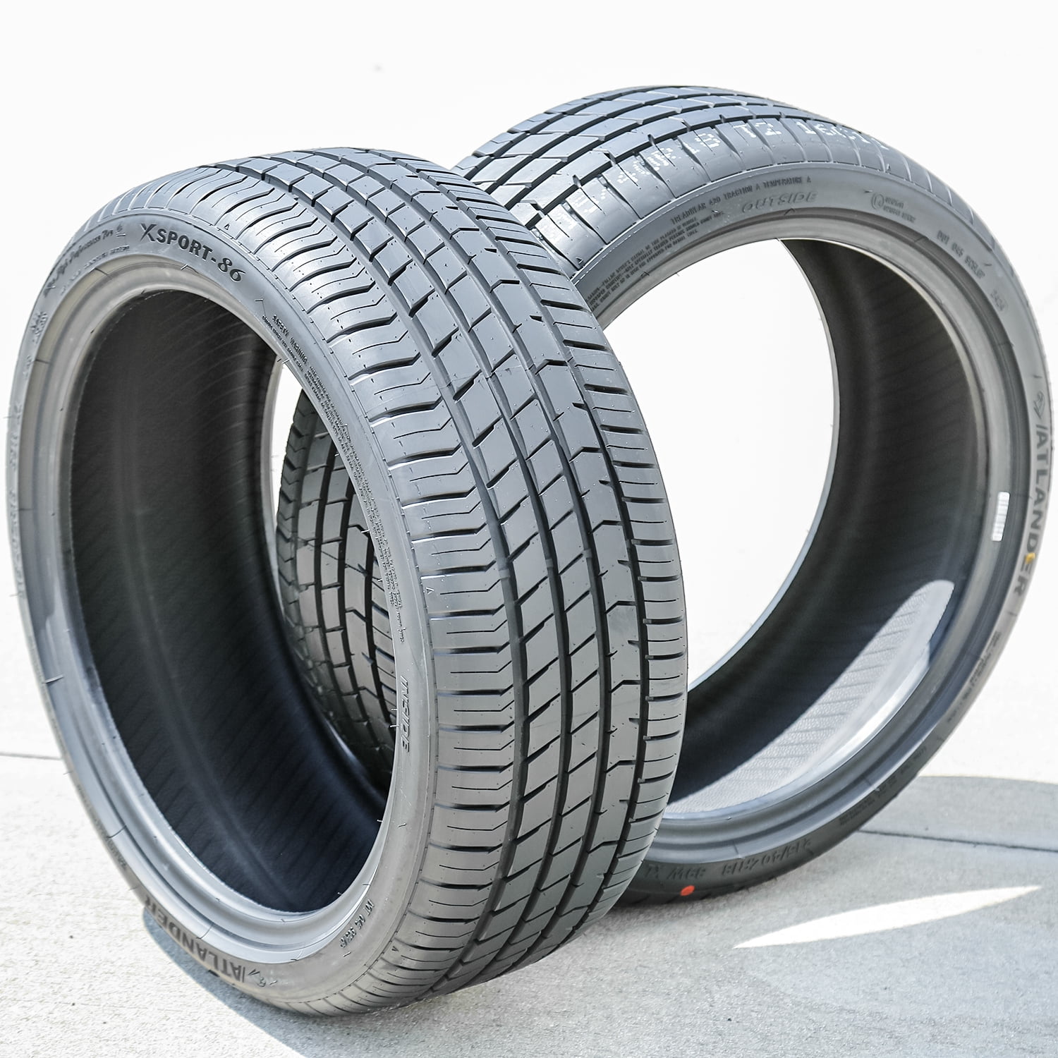 ソアラ XS25011 Atlander XSport-86 Tire, 215/40R18 ZR, XL Load, Summer Performance