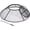 36in, With Lid, variant on REDCAMP Fire Pit Spark Screen 36 Inch Round with Removable Lid, Outdoor Heavy Duty Fire Pit Screen Mesh Firepit Screen Cover with Handle & Poker for Patio Backyard Beach