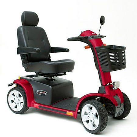 Pride Pursuit 4-Wheel Personal Mobility Vehicle, Red