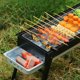 thumbnail image 3 of BBQ Grill Charcoal Acero Inoxidable Barbacoa para Acampar Al Aire Libre Senderismo, 3 of 9