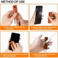 thumbnail image 3 of Screen Cleaner Touchscreen Mist Spray, walrfid Cleaning Kit for Electronic Smart Phone TV, Laptop, Tablet, PC, Computer LCD Flat Screens, Eyeglasses, Compatible with iPhone iPad MacBook Pro - Orange, 3 of 6