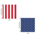 thumbnail image 3 of Hovmgk 25 Pack 4th Of July Paper Napkins Patriotics Americans Flag Disposable Napkins 6.5x6.5in Star And Stripe Independence Day Home Kitchen Party Supplies, 3 of 6