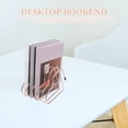 thumbnail image 5 of Bookend en forma de corazón Bookend Retractable Book Book Rack Freestand Book Book Organizador de libros Delicados, 5 of 5