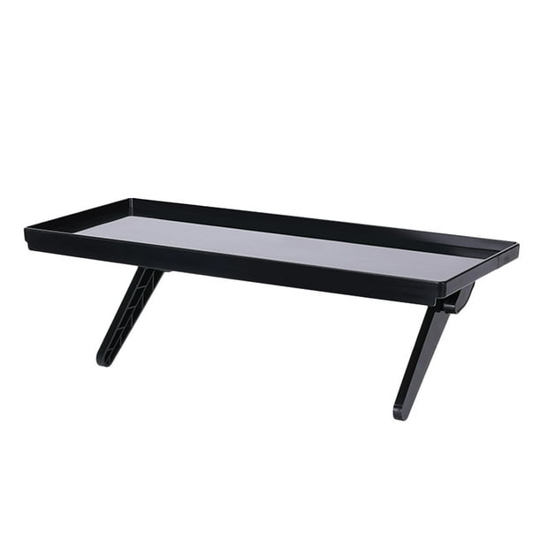 GOOHOCHY Estante de TV duradero y multifunción, soporte creativo para el hogar, la oficina y el escritorio (negro)