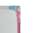 thumbnail image 2 of Ambesonne Flower Fitted Sheet, Bouquet of Hibiscus Art, Full Size, Turquoise Pale Pink, 2 of 2