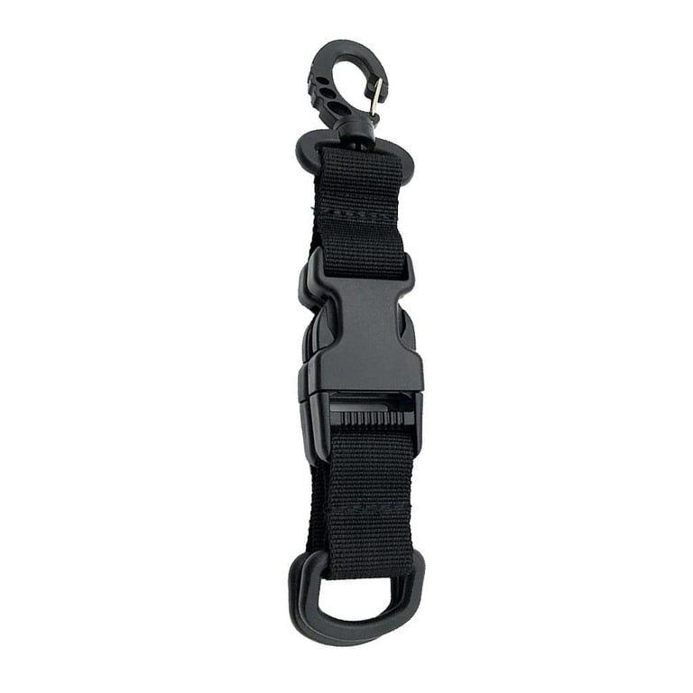 Straps with Clips, Buckles Nylon Webbing Belt Snap Hook Straps for Backpack  Attachment Accessories