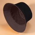 thumbnail image 2 of Migroa Reversible Fisherman Bucket Hat, Double Sided Sun Hat for Women & Men, Beach, Travel, Everyday Summer Style Brown Universal Fit, 2 of 5