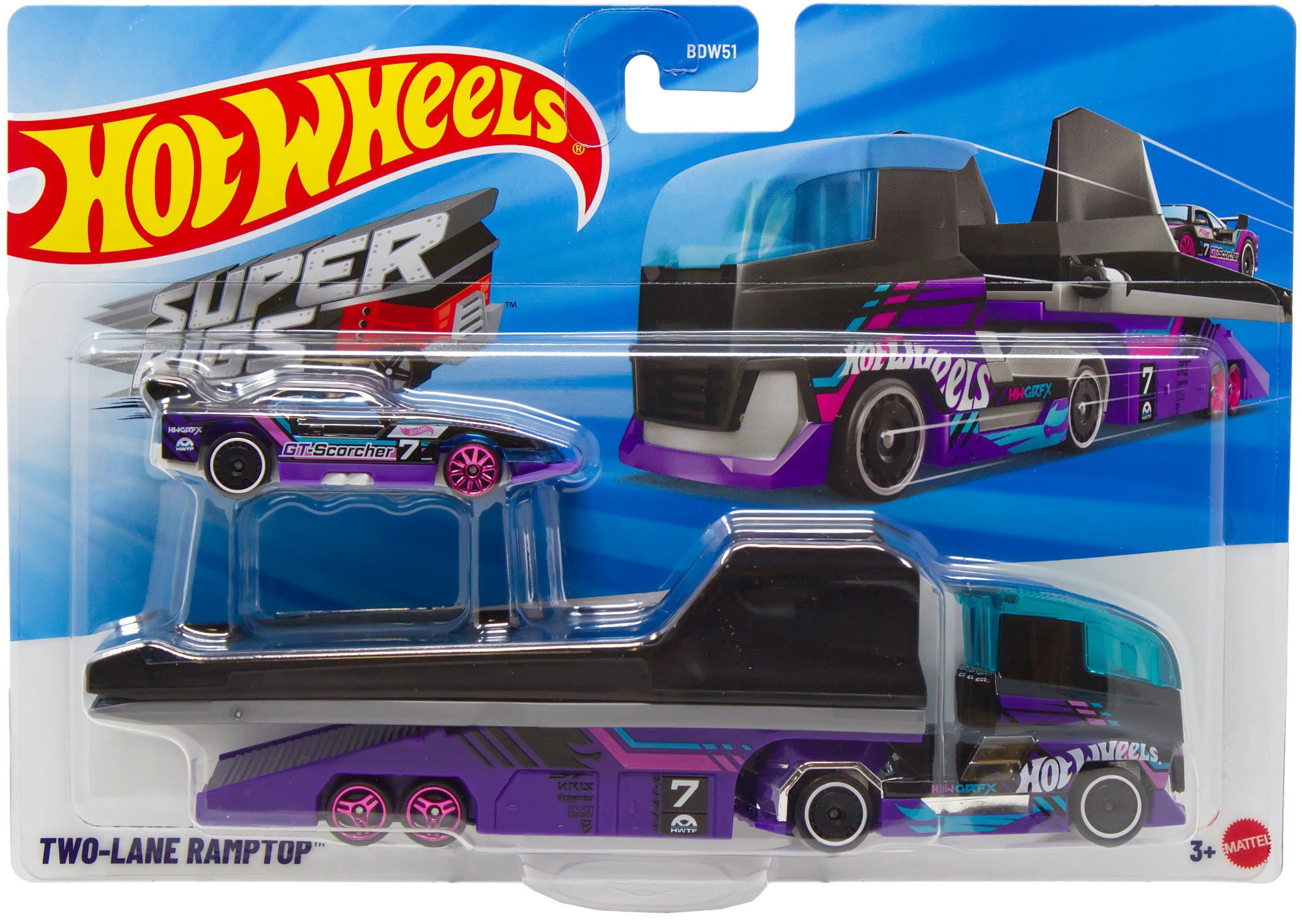 Hot Wheels Real Riders Deberti Toyota Tacoma Die Cast Car