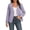 Multicolor, variant on Women Casual Blazer Collarless V Neck Long Sleeve Solid Slim Work Business Jacket Straight Loose Office Blazer, Coffee M