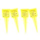 thumbnail image 5 of MERRYHAPY 4Ud Medidor De Lluvia De Plástico Amarillo Para Exteriores Con Escala Clara Y Precisa, 5 of 8