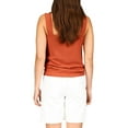 thumbnail image 2 of Sanctuary Womens Button-Down Tie Front Tank Top, 2 of 2