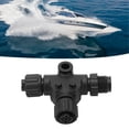 thumbnail image 1 of for NMEA 2000 T Connector, ABS+Metal 3 Port T Connector IP67 Waterproof Universal  for  Networks, 1 of 8