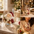 thumbnail image 3 of Christmas Stemless Wine Glasses, Embossed Holiday Tumbler Cups for Party, Festive Table Decor, 3 of 5