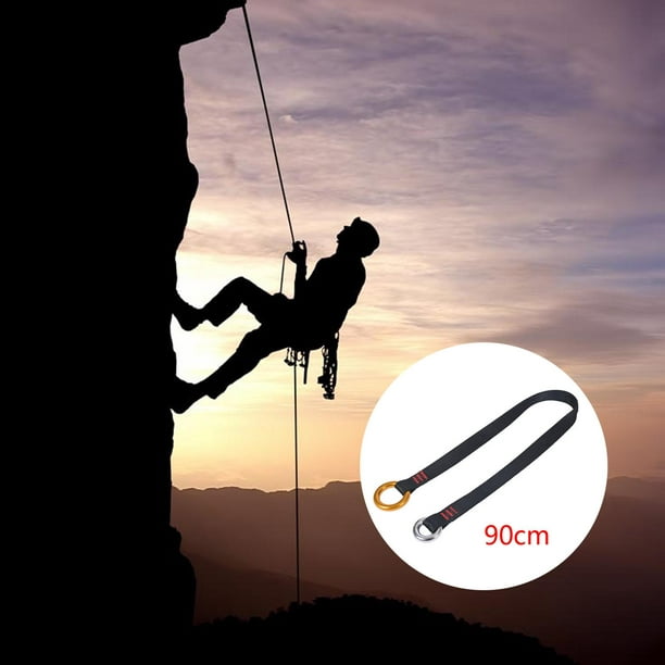 Climbing Rope Friction Saver Cambium Belt for Garden Work Mountaineering  90x2.7cm 