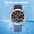 thumbnail image 1 of Relojes analógicos, reloj de pulsera de cuarzo para hombre resistente al agua hasta 30 m, relojes de pulsera analógicos, estética elegante, 1 of 9