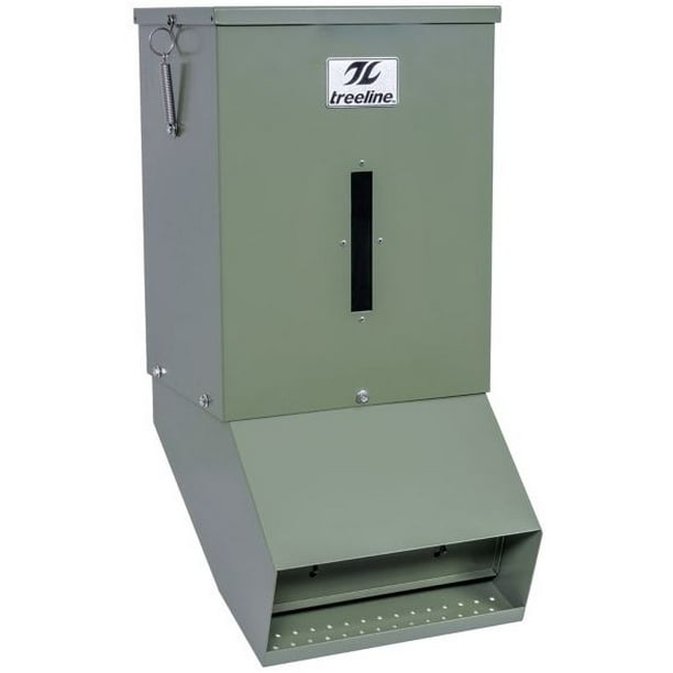 Treeline FDR0070AS Hanging Deer Feeder 80lb. Feed Capacity Stainless