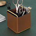 thumbnail image 2 of Milue Stylish Leather Cosmetics Organizer for Case Removable Desk Decorative Organizer, 2 of 16