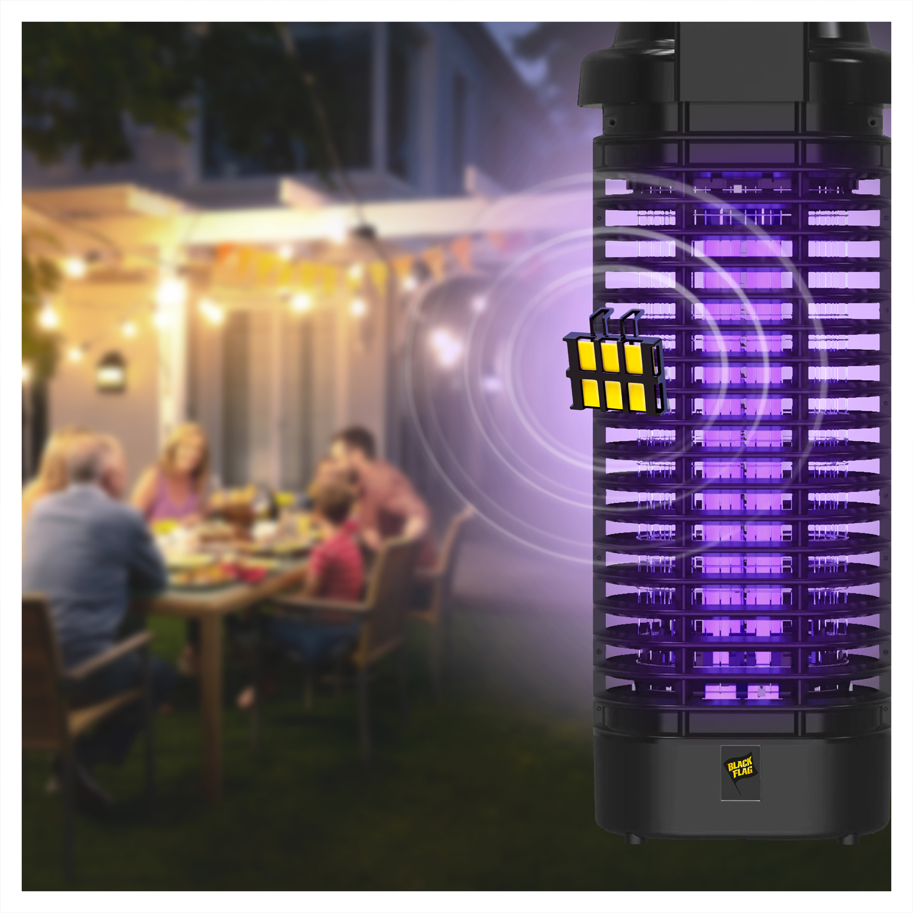 Black Flag 5500 Volt Deluxe Electronic Insect Killer, 40W photo 7