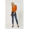 thumbnail image 2 of Mavi Women's Tess Deep Supersoft 26/29 High Rise Skinny Leg Jeans, 2 of 8