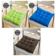 thumbnail image 3 of Meoldis Outdoor Chair Cushions with Ties – 40x40cm Patio Seat Cushions, Non-Slip Garden & Dining Chair Cushion, Breathable All-Weather Furniture Cushion (Fruit Green), 3 of 4