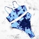 thumbnail image 4 of Traje de baño para mujer Traje de baño dividido para damas con estampado de ropa de playa Bikini Fridja nalpqowj53064, 4 of 7